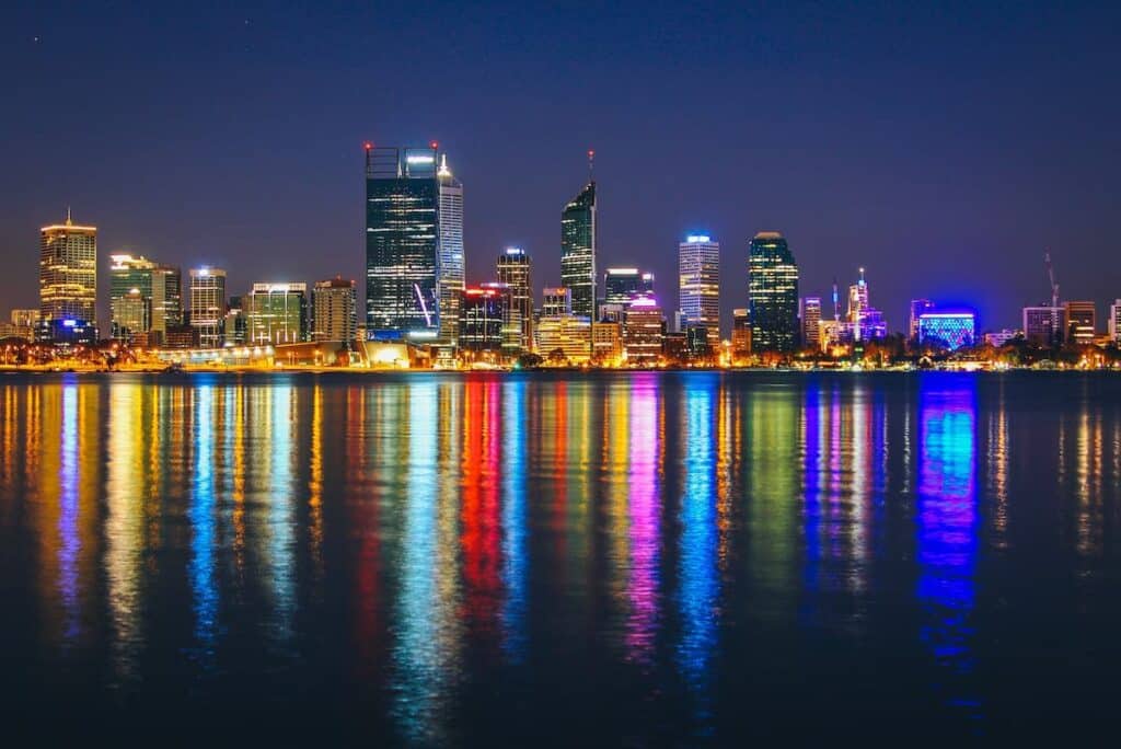 Perth City At Night