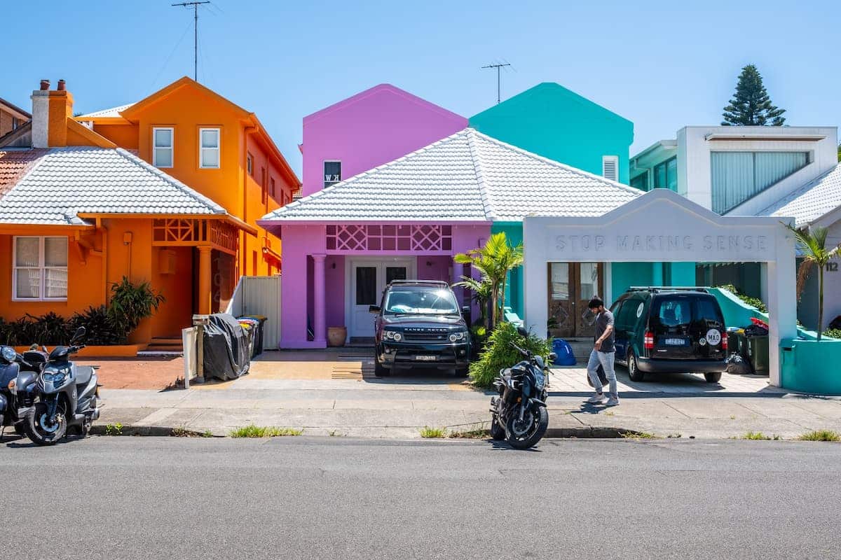 Sydneys Colourful Housing