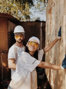 Couple Renovating A House Together