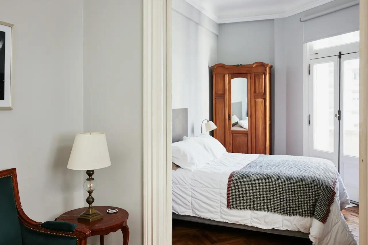 Bedroom In A Rental House